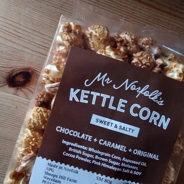 Mr Norfolks Kettle Corn - Chocolate Caramel Original