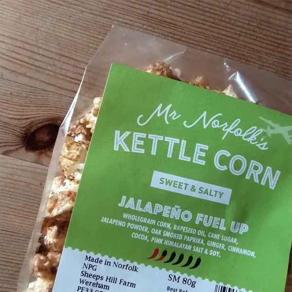 Mr Norfolk's Kettle Corn - Sweet & Salty Jalapeno Fuel Up - Image 3