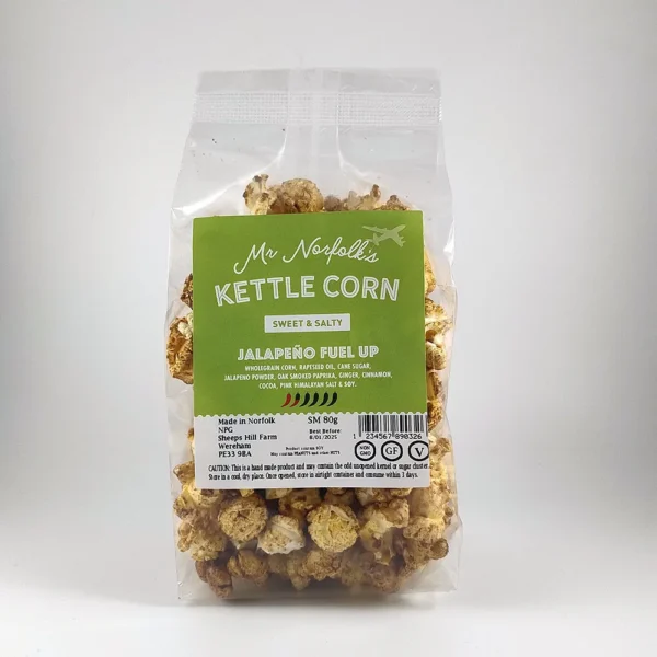 Mr Norfolk's Kettle Corn - Sweet & Salty Jalapeno Fuel Up